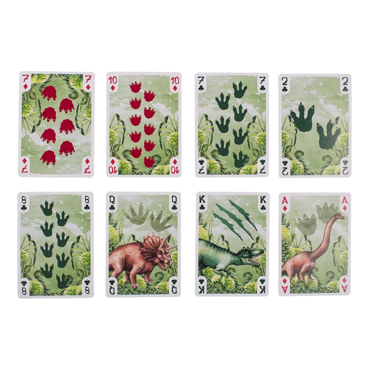 54 Dinosaurier Spielkarten