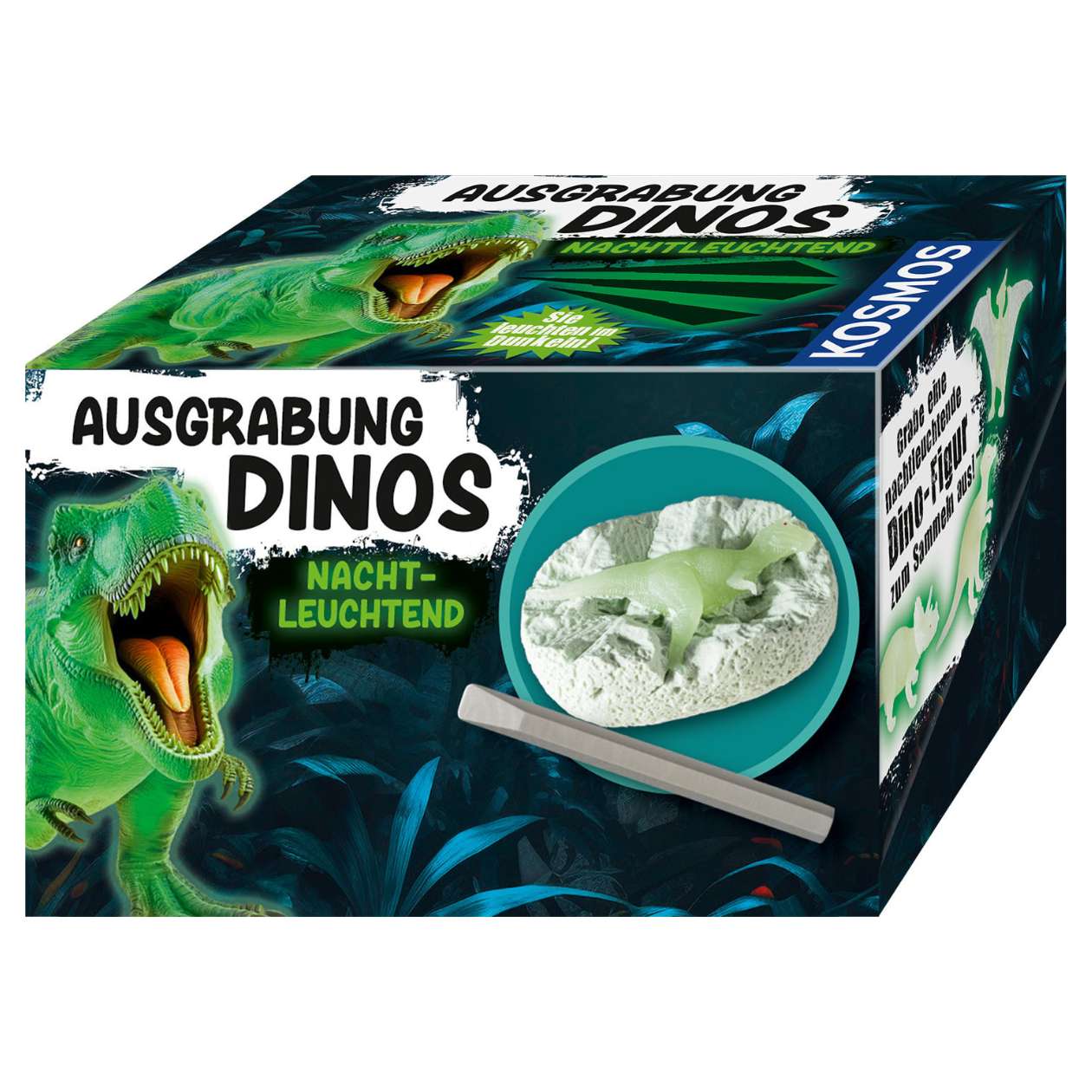 Kosmos Dino-Ei nachtleuchtend, Ausgrabungsset, sortiert