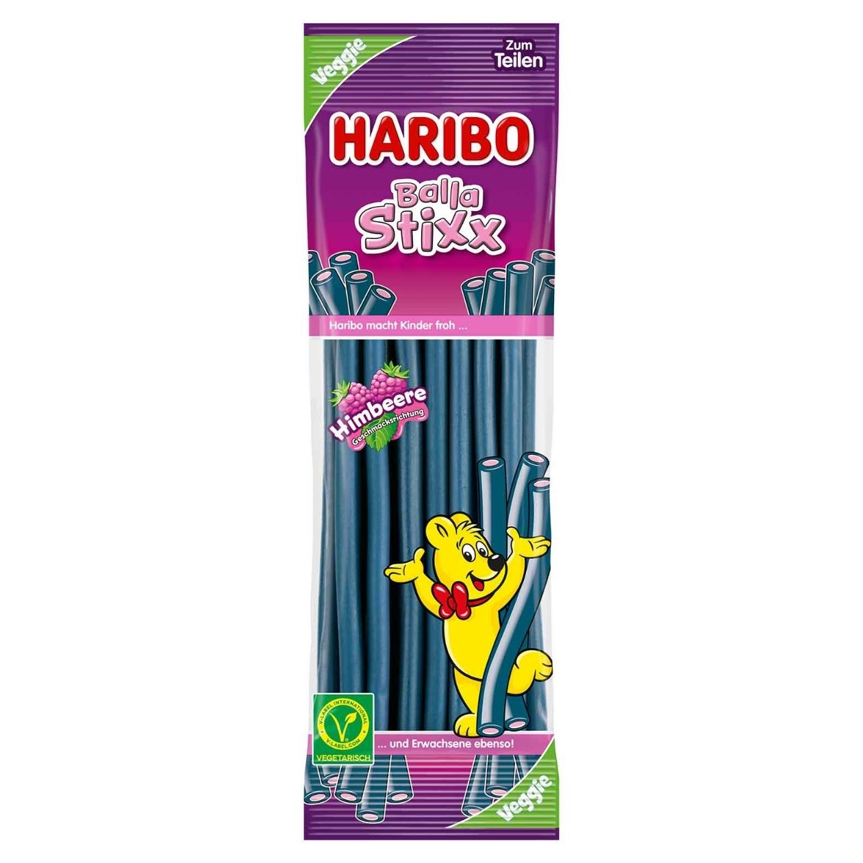 Haribo Balla Stixx Erdbeere vegetarisch, 200 g