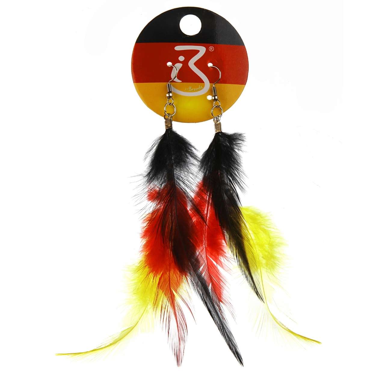 Deutschland Ohrringe, Feder