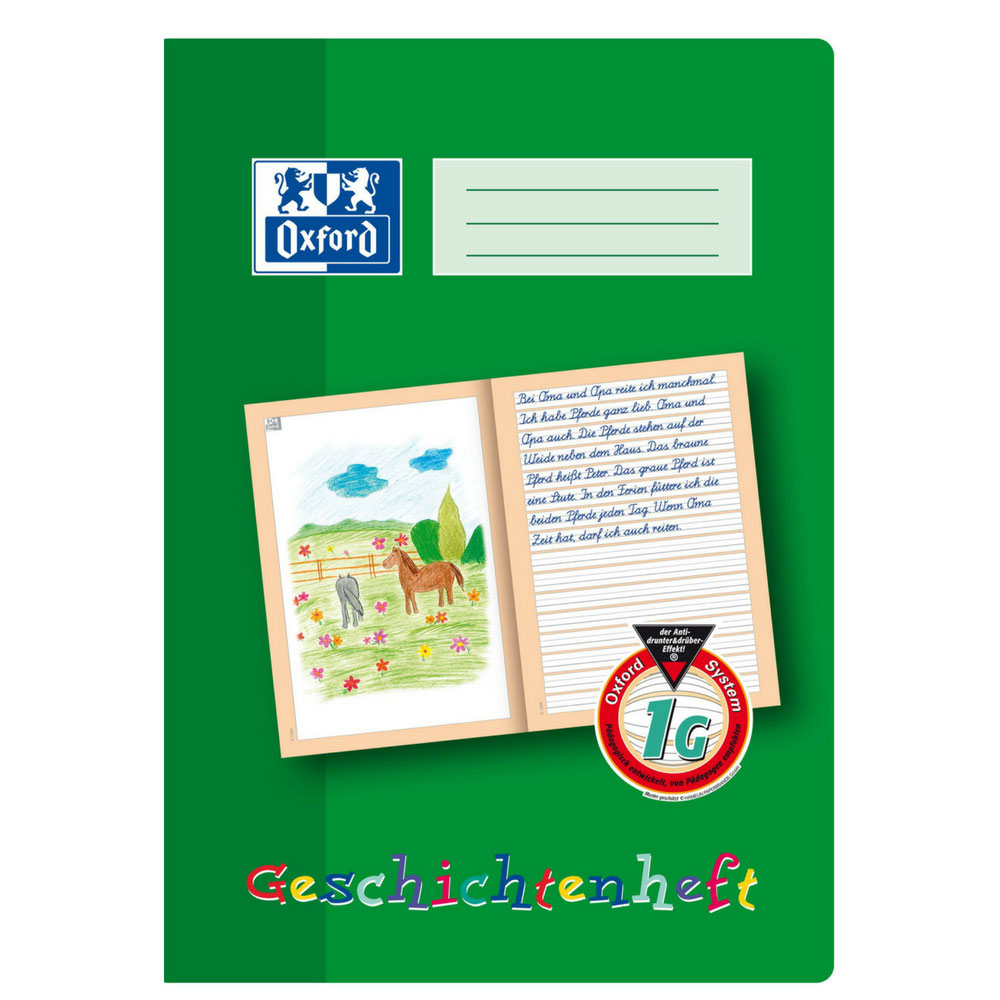 Geschichtenheft 1G für 1. Klasse, Oxford, A4