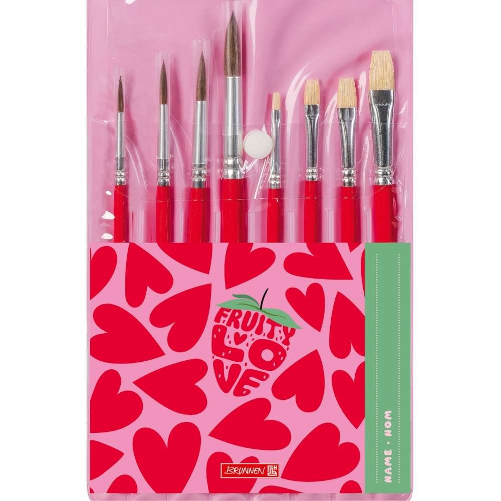 Brunnen Schulpinsel Set, Fruity Love