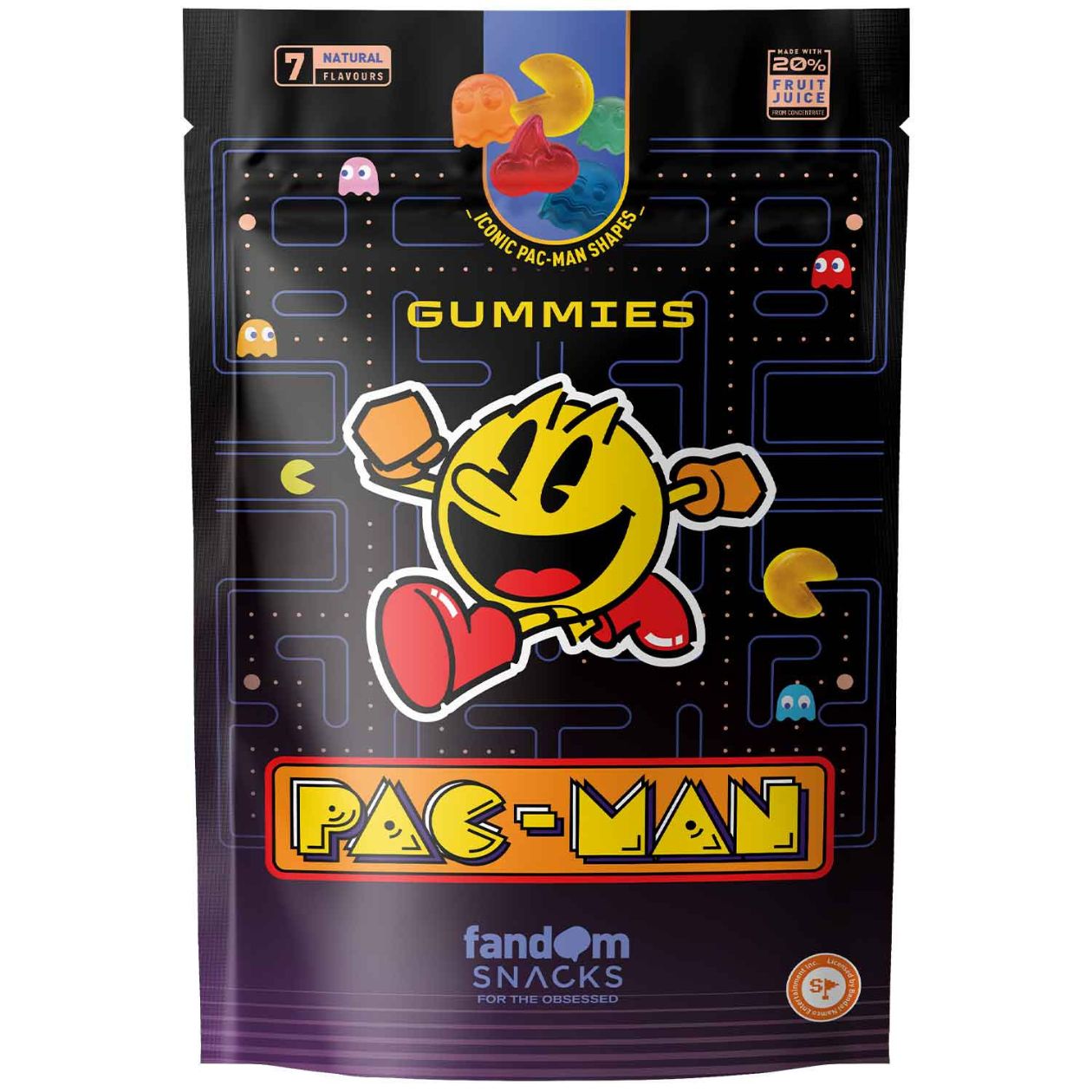 Gummies Pac-Man, 125 g