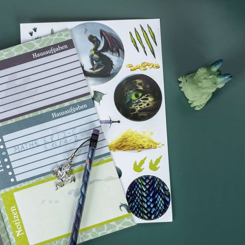 Brunnen Radiergummi Drago, sortiert