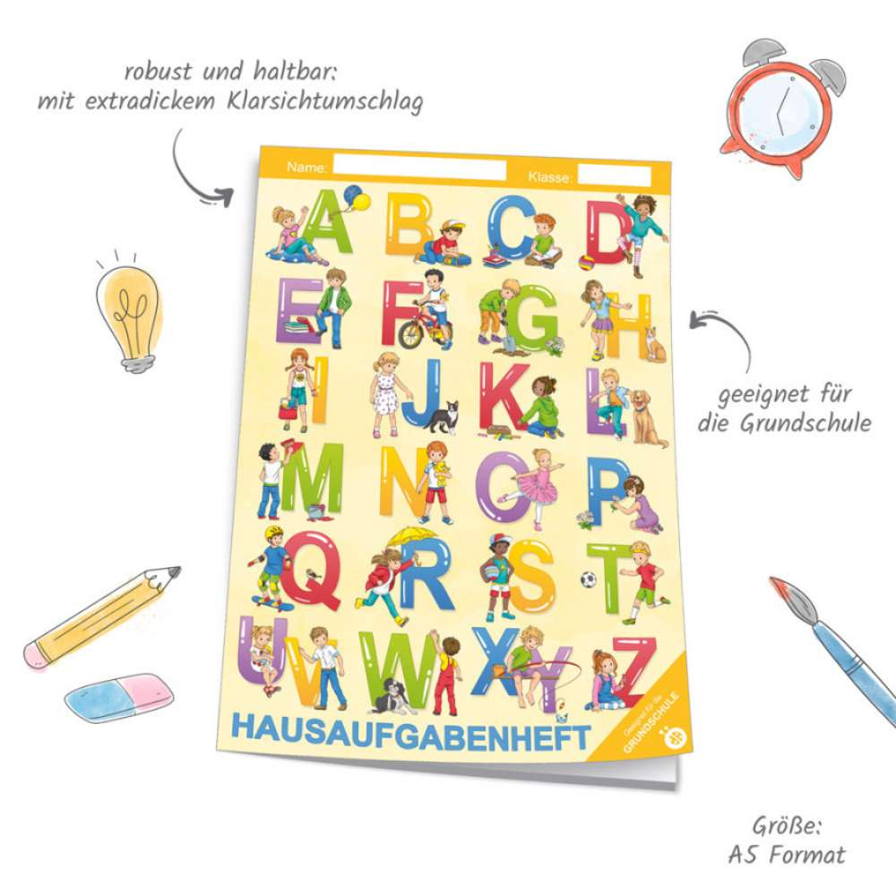 Trötsch Hausaufgabenheft Grundschule: ABC