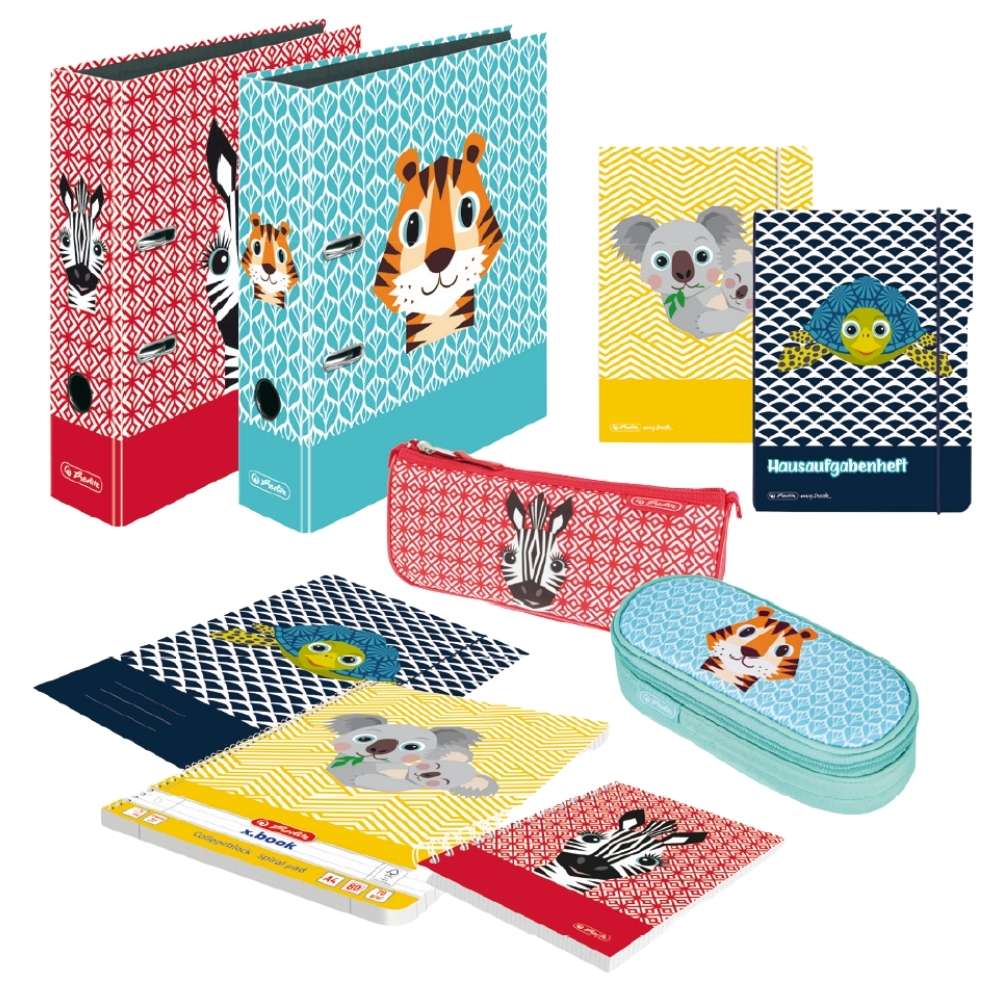 Herlitz Ordner maX.file, Tiger, Cute Animals