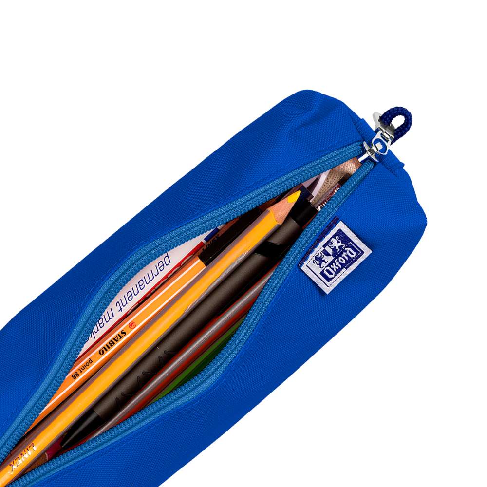 Faulenzer mit Gummiband blau, Oxford