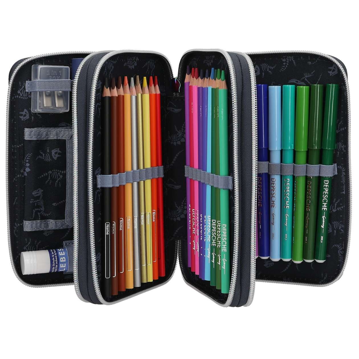 Dino World Federtasche LED Galaxy