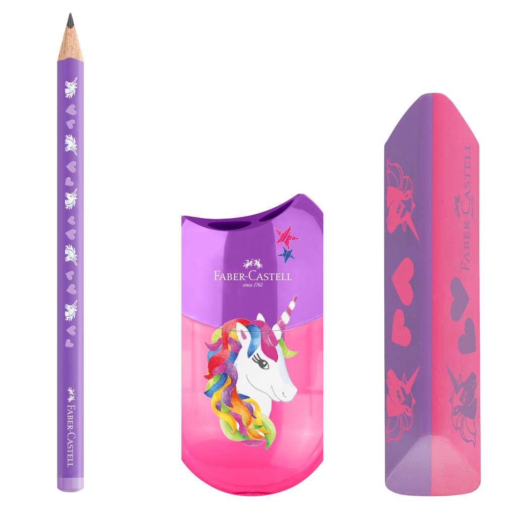 Einhorn Schreibset Jumbo, Faber-Castell