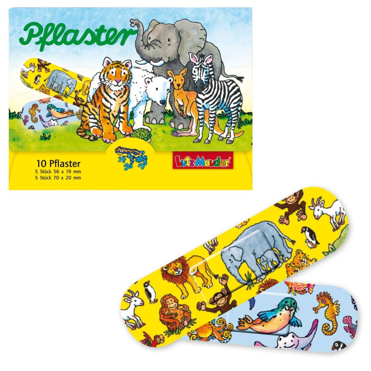 Zootiere - Lutz Mauder Pflasterbriefchen 