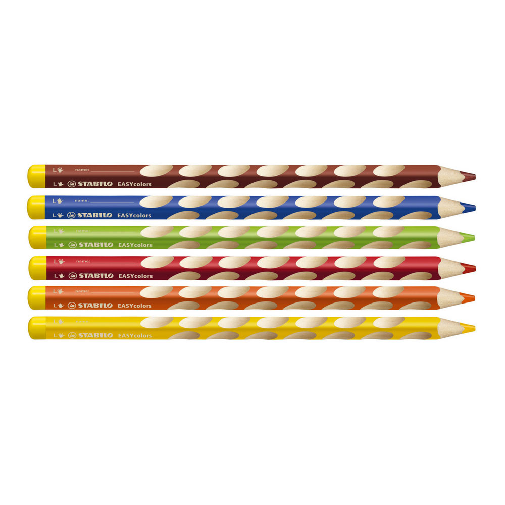Stabilo Buntstifte Linkshänder, 6er Pack