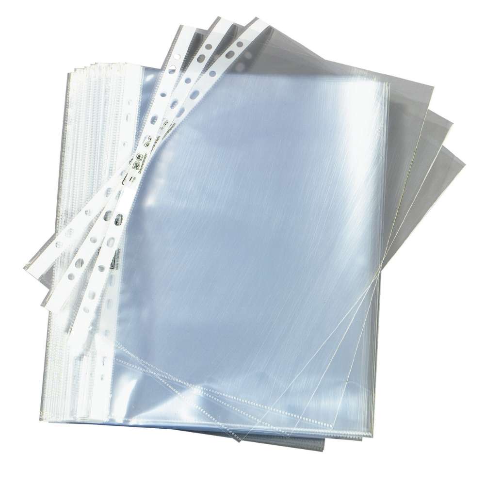 Prospekthüllen A4 zum Abheften, 10er Packung