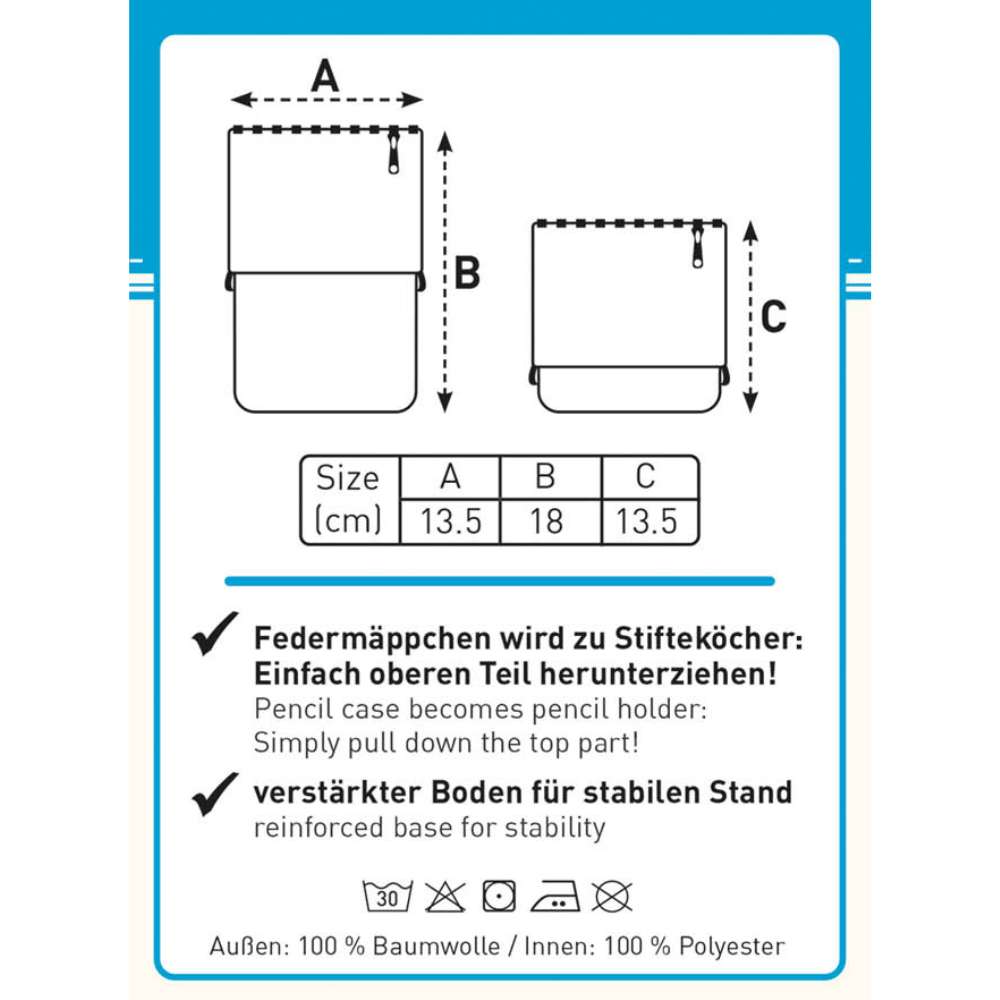 Stifte-Etui 2in1 von Roth, verschiedene Motive