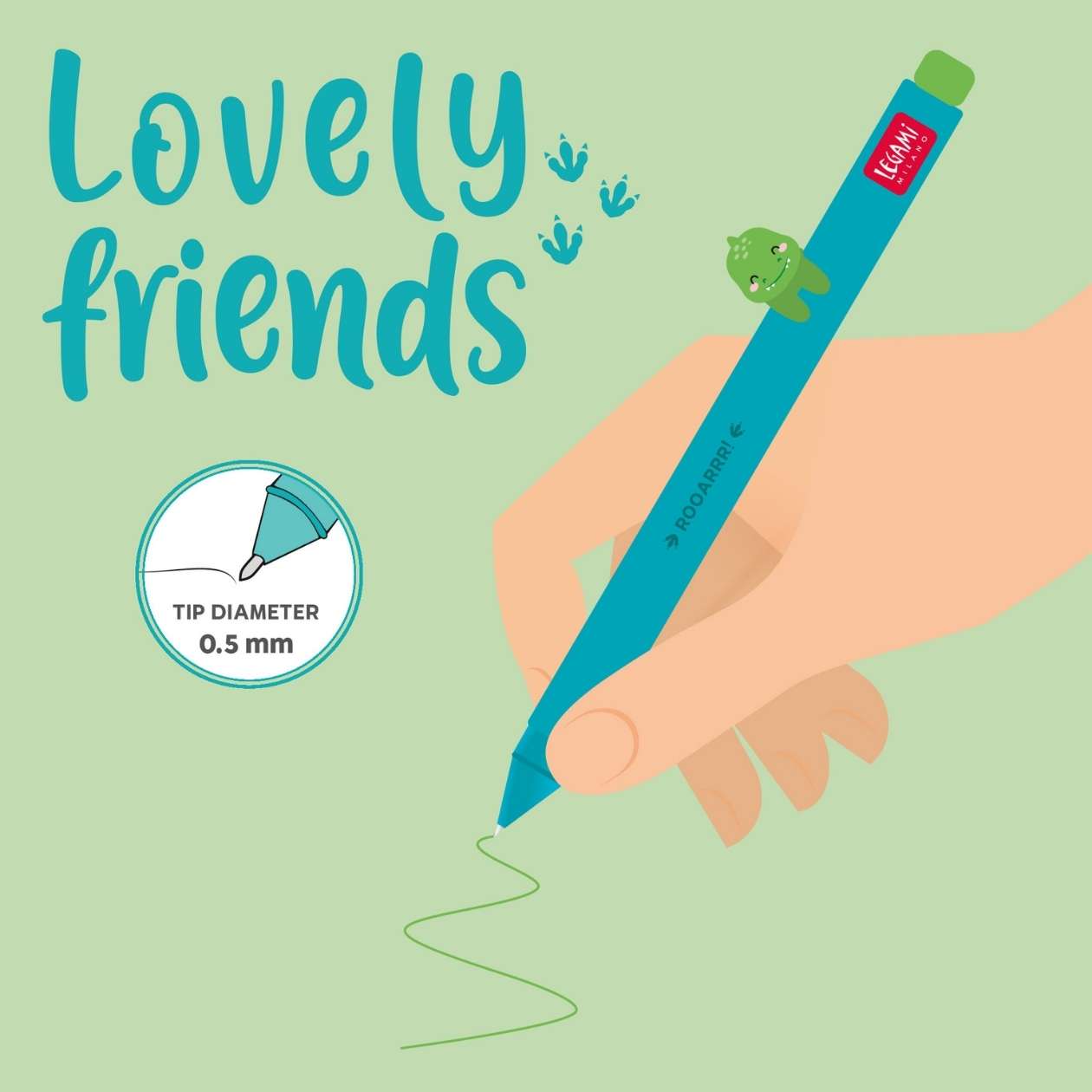 Dino, Legami Lovely Friends