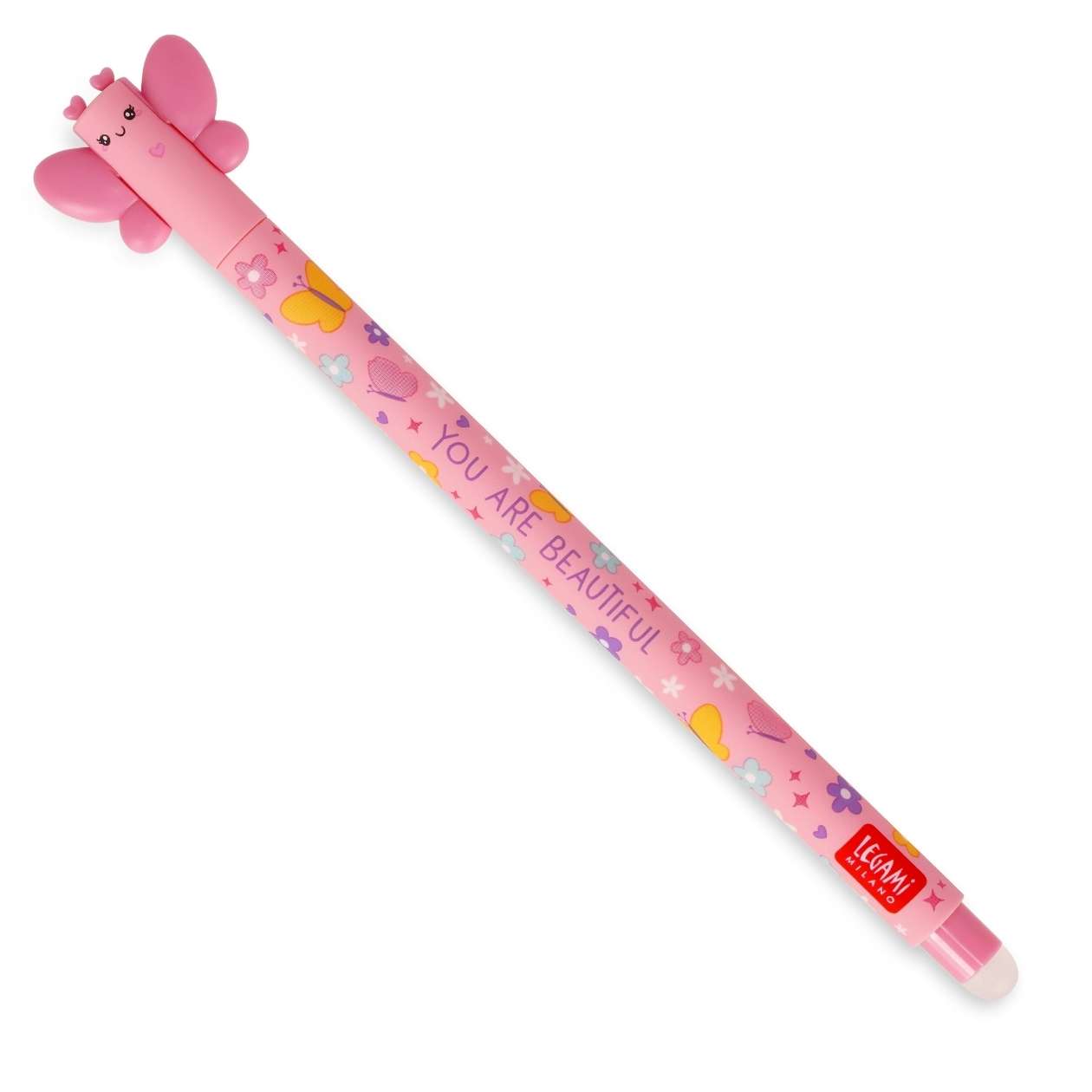Schmetterling, Legami Gelstift radierbar