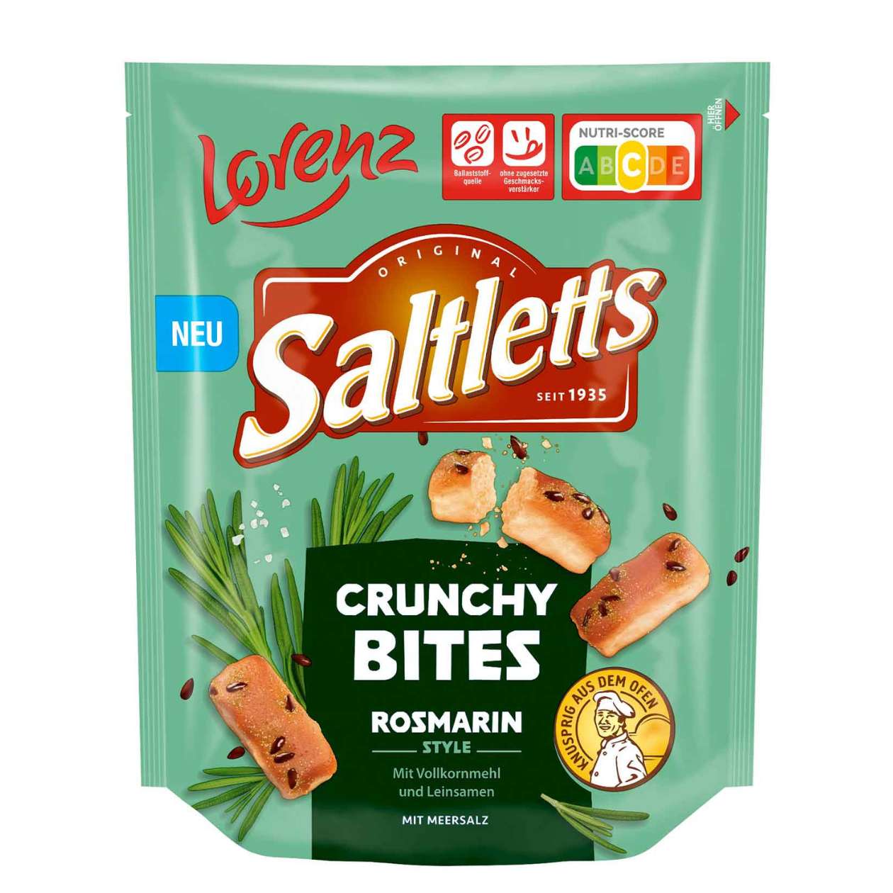 Saltletts Crunchy Bites, verschiedene Sorten