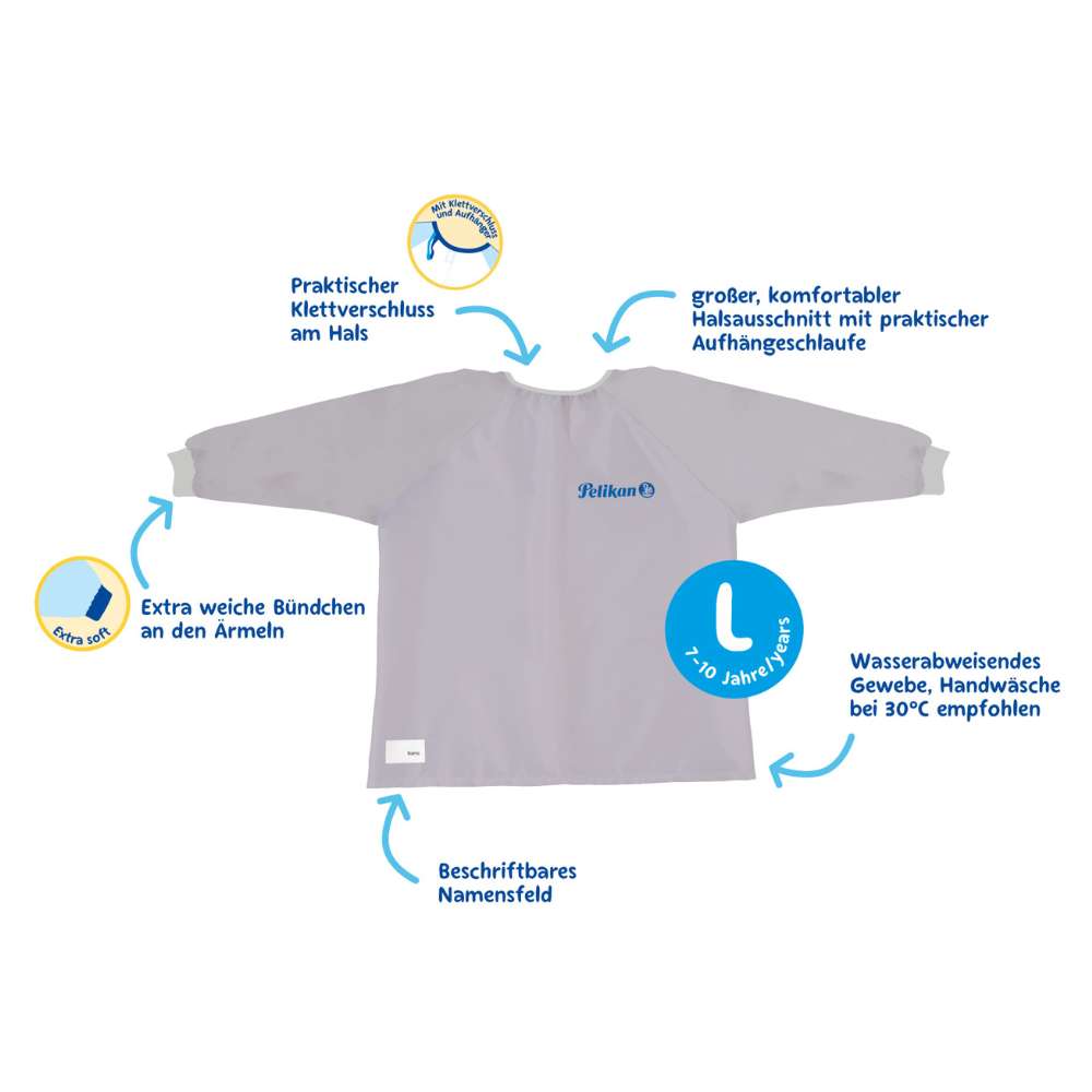 Malkittel Pelikan Large, unisex