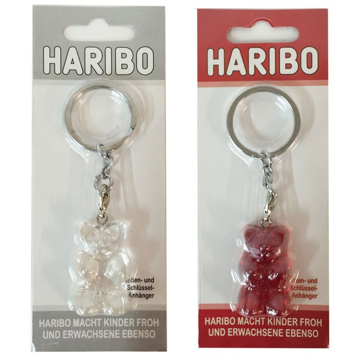 Haribo Schlüsselanhänger Goldbär, Acryl, sortiert