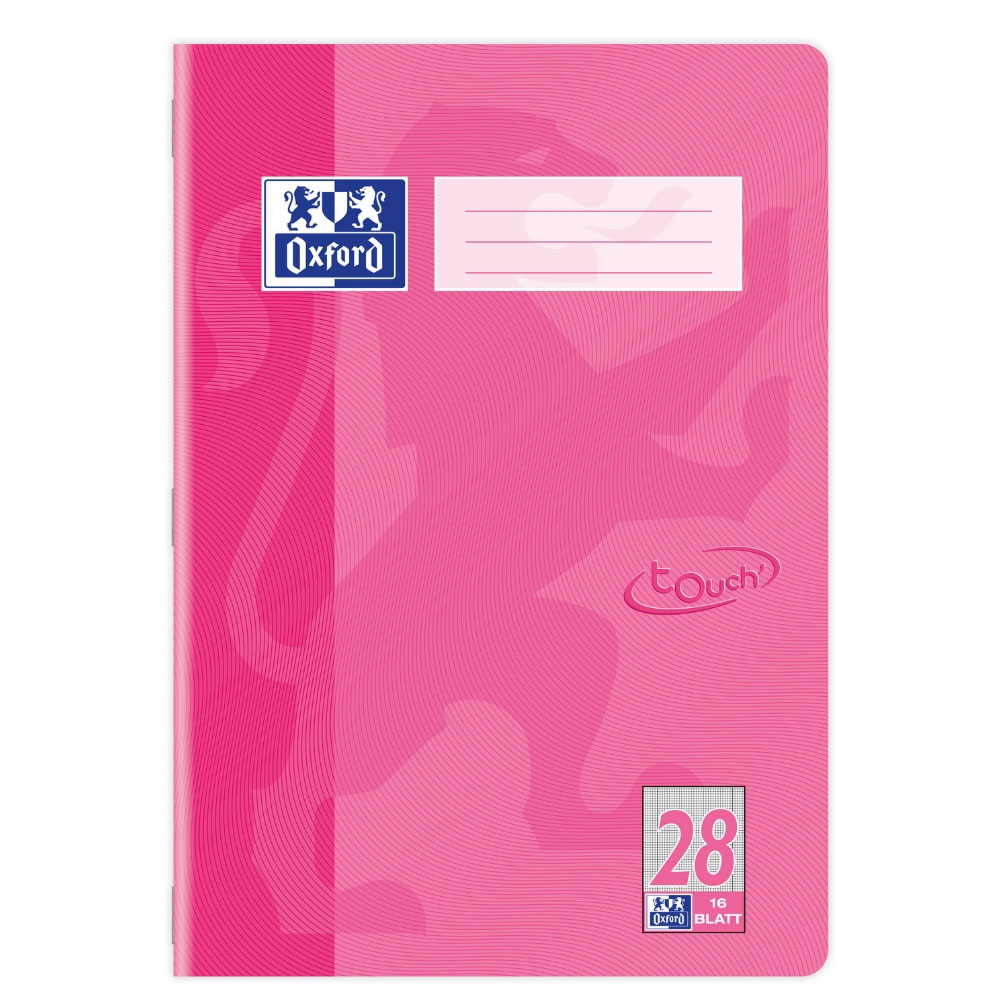 Oxford Touch Heft Lineatur 28, Rosa