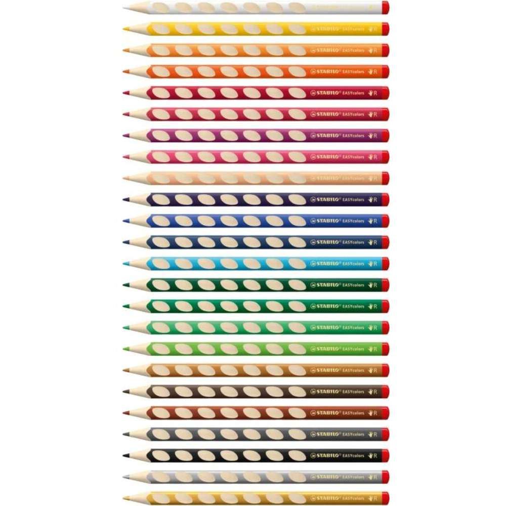 Stabilo EASYcolors für Rechtshänder, 24er Pack