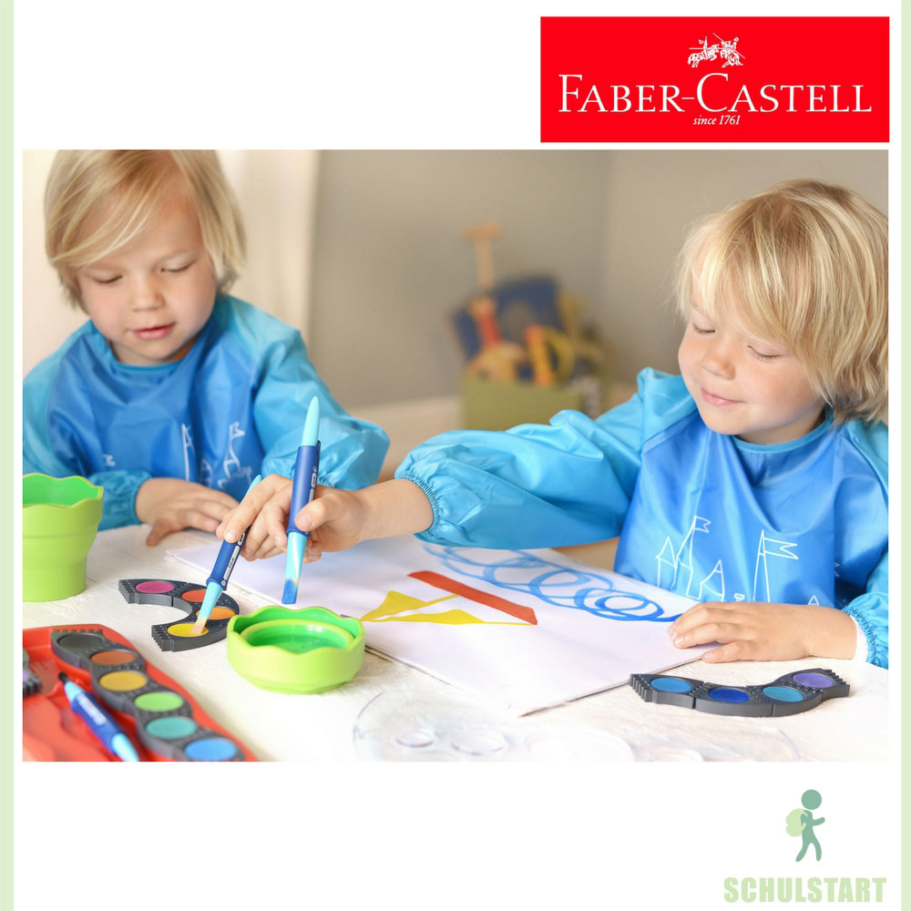 Malschürze blau, Faber-Castell