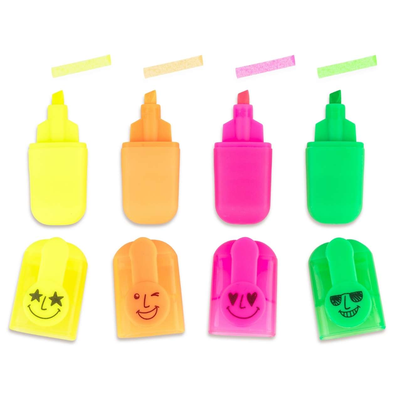 Mini Neontextmarker, 4er Set