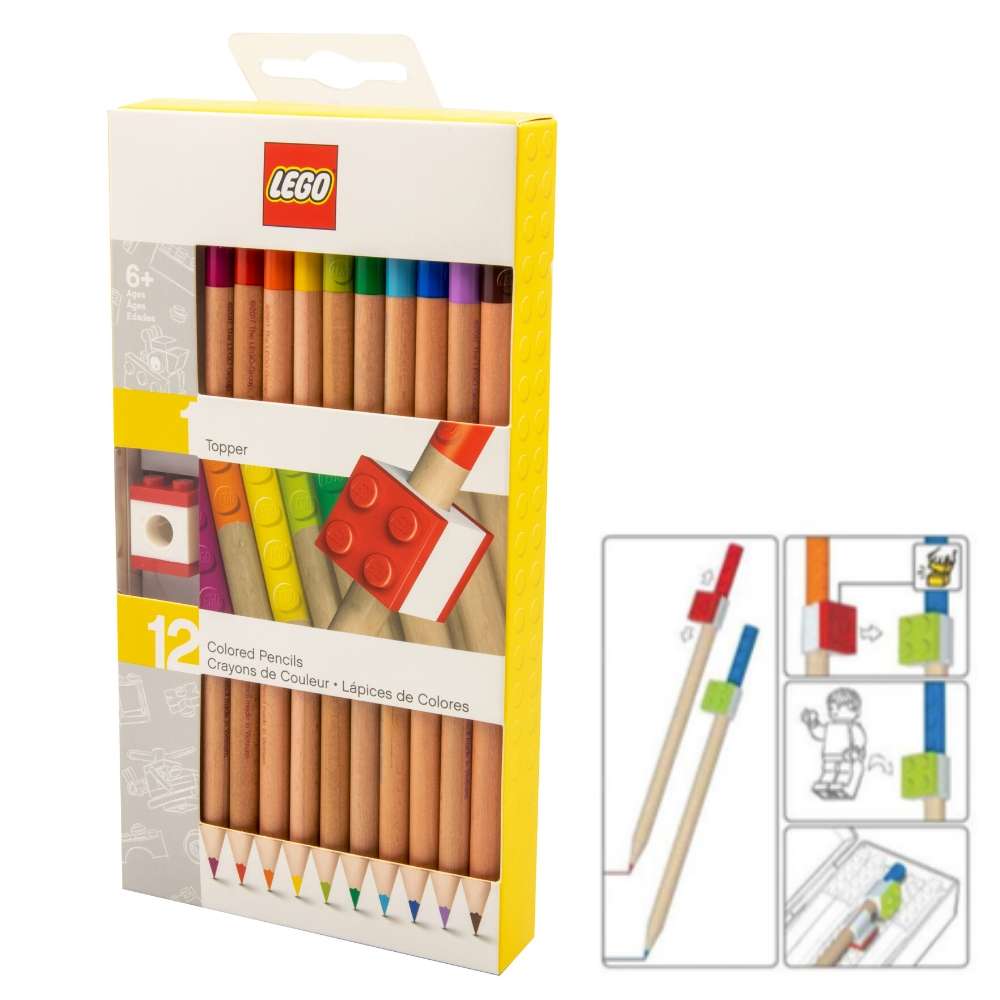 LEGO Buntstifte, 12 Farben