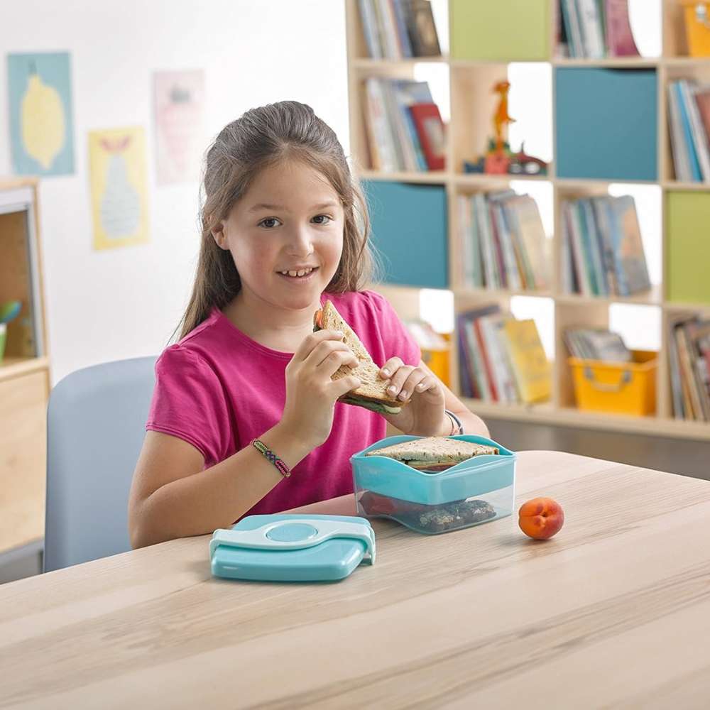 Lunchbox Maped, türkis
