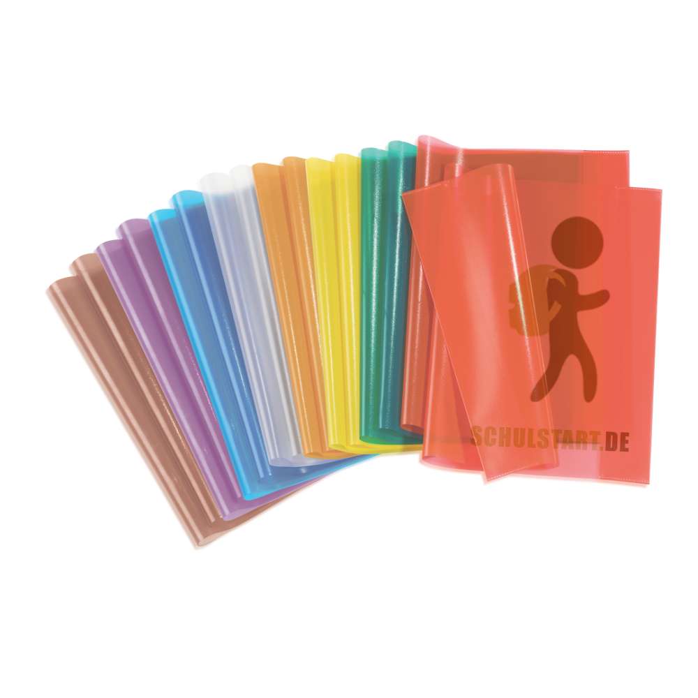 Transparenter Heftumschlag, A4 braun, Herma