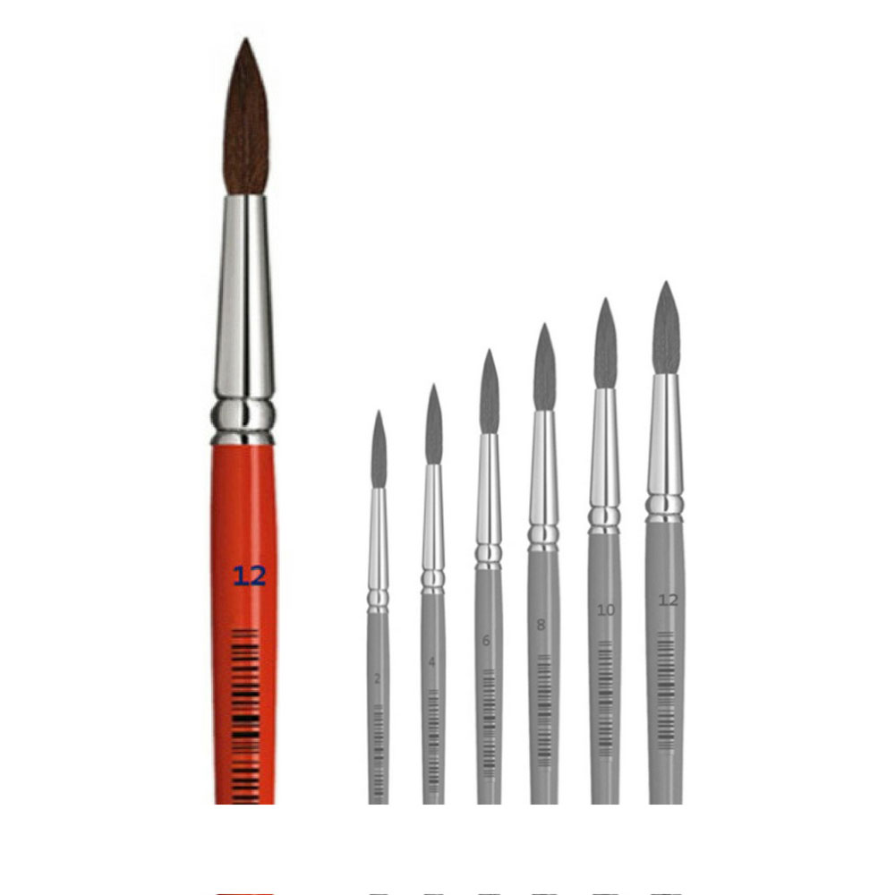 Haarpinsel: Stärke 12