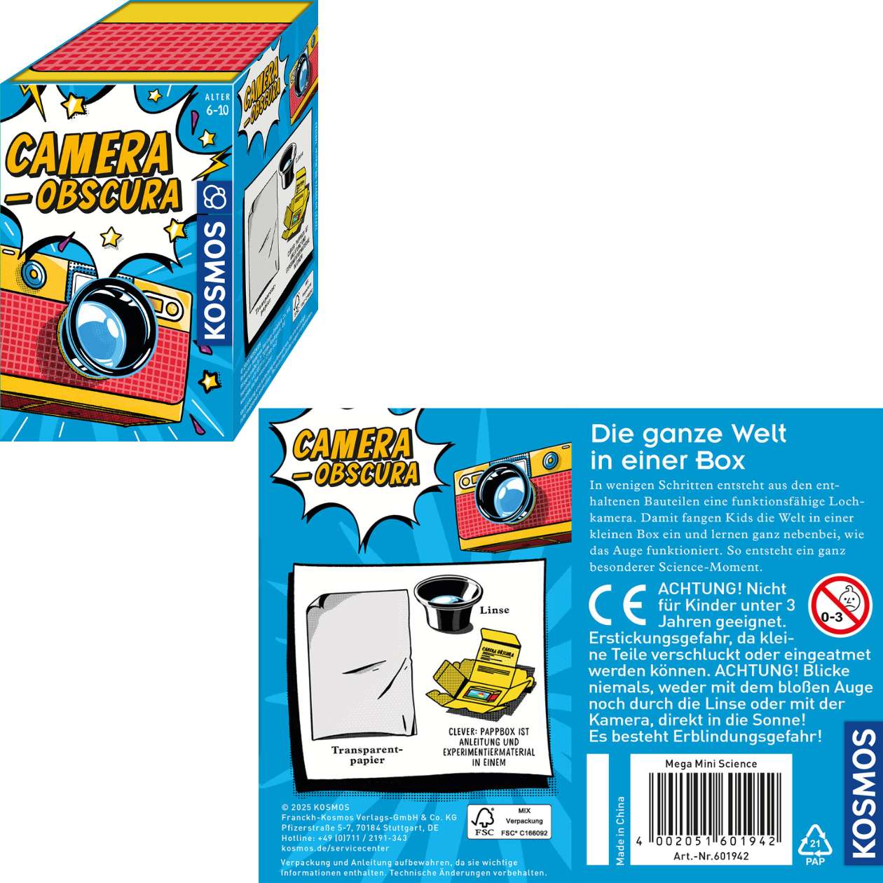 1x Mega Mini Science Kosmos, sortiert