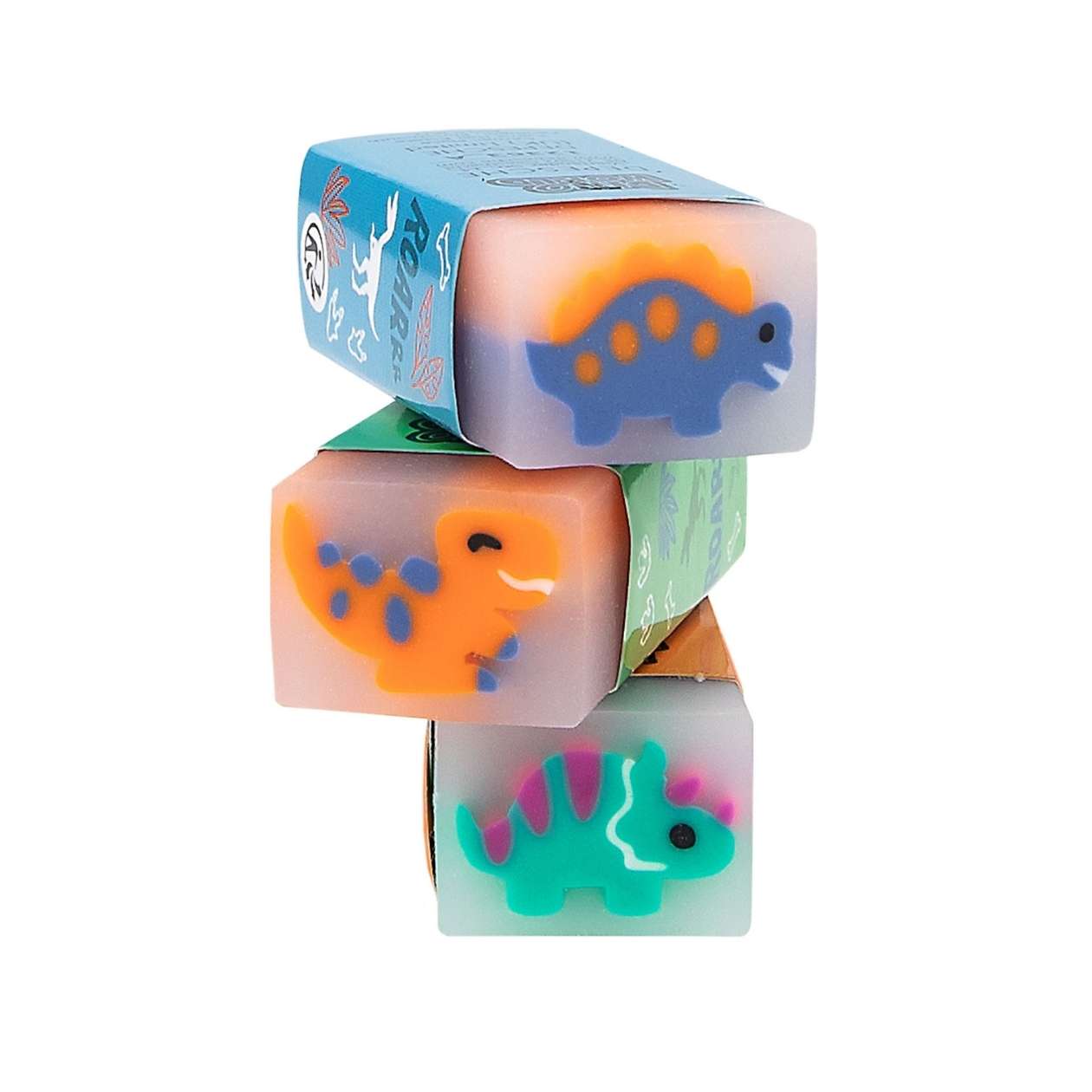 Dino World Radiergummi, sortiert