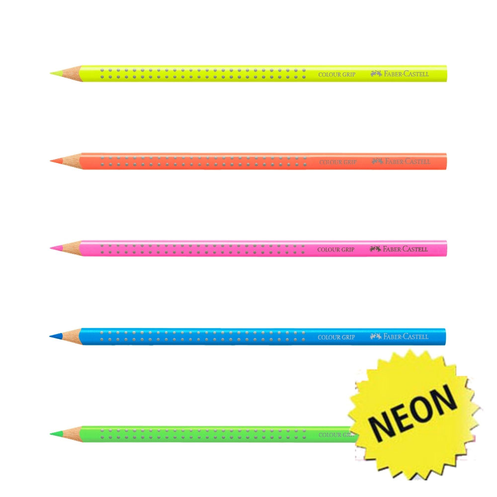 Faber-Castell Buntstifte Colour Grip Orange Neon - 15