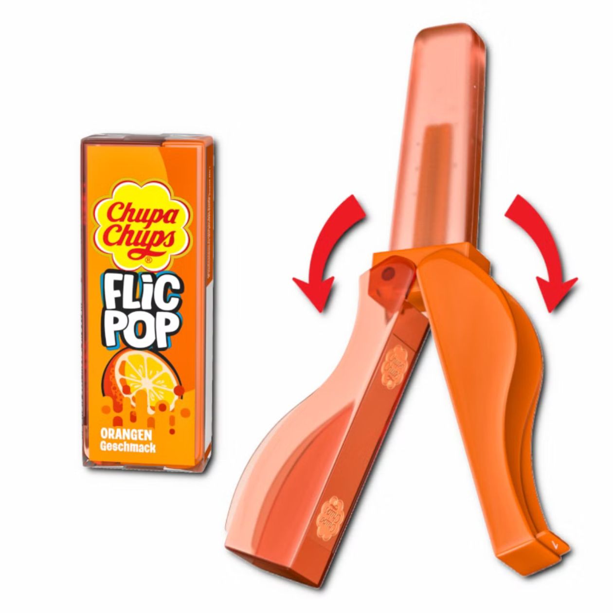 Chupa Chups Flic Pop Fruity, sortiert