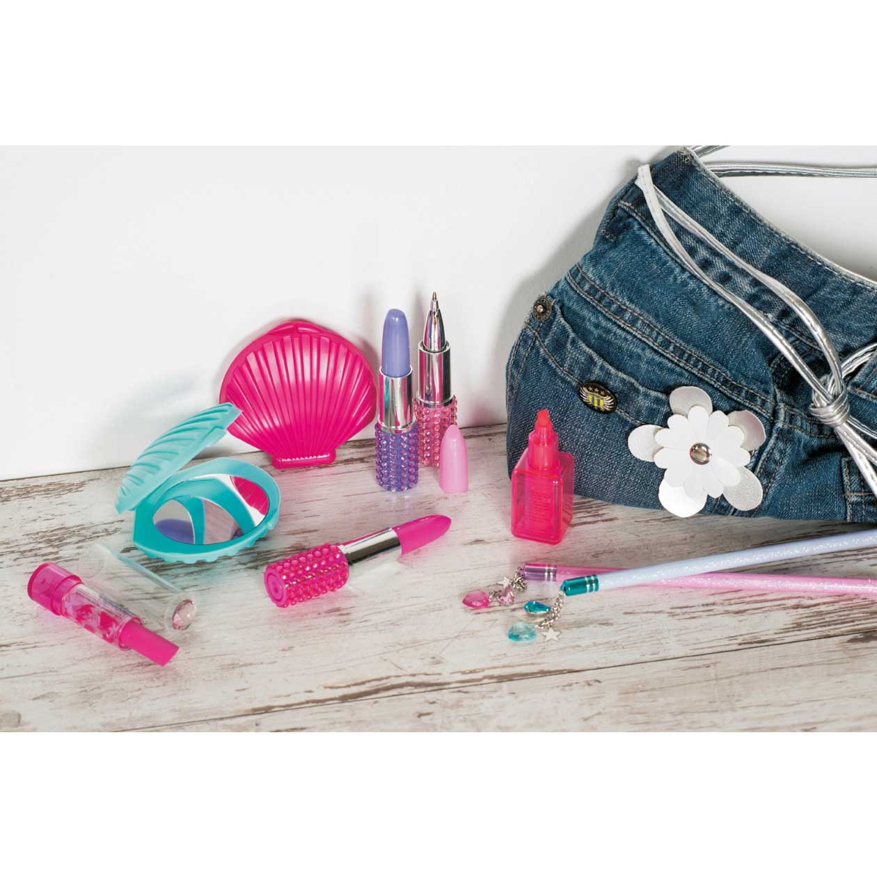 Textmarker Nagellack, sortiert