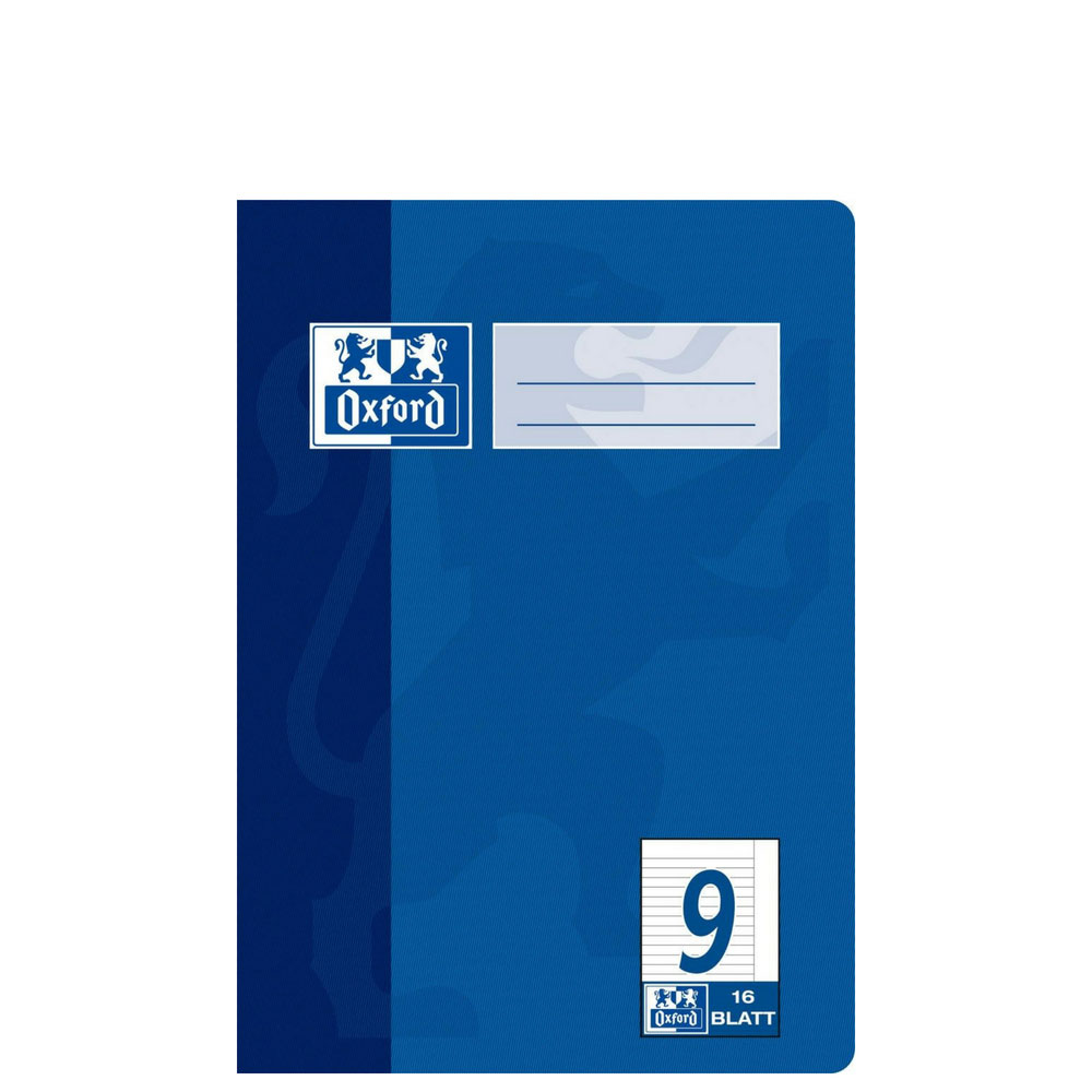 Oxford Schulheft A5, Lineatur 9