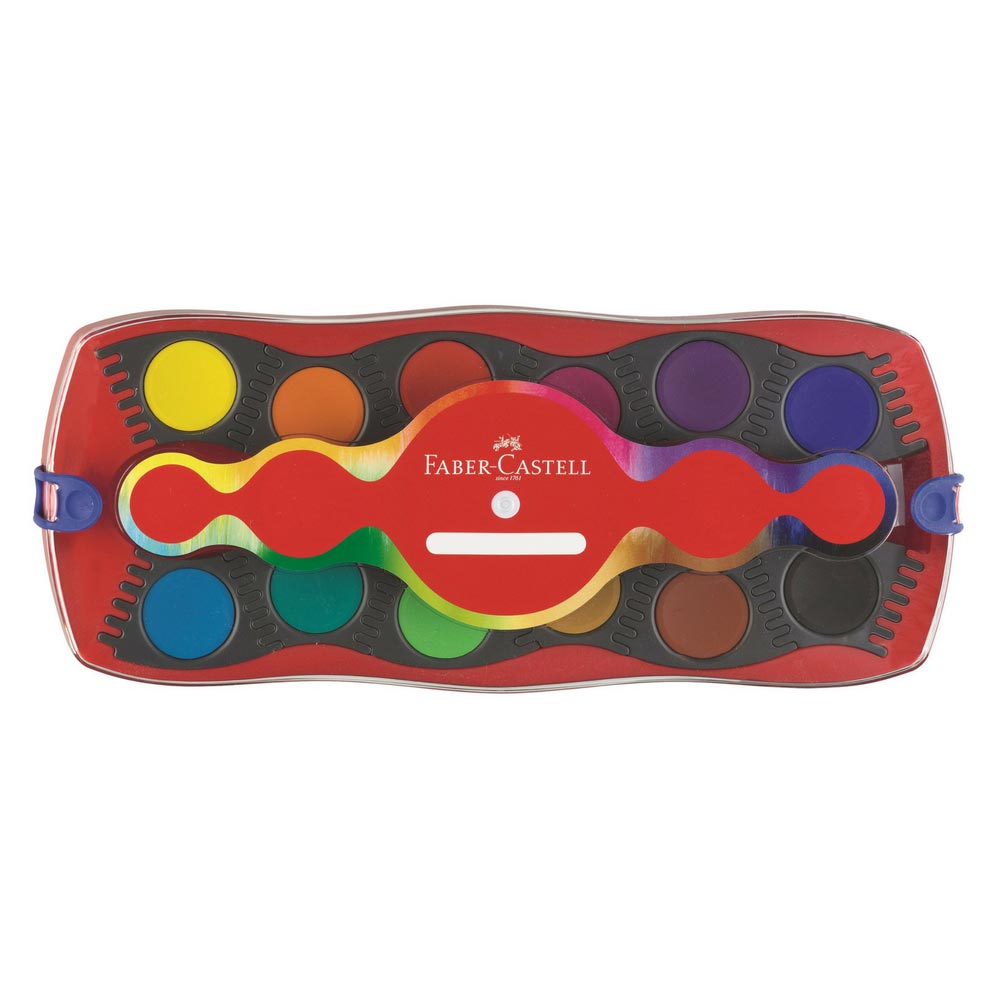 Faber-Castell Farbkasten Connector, rot