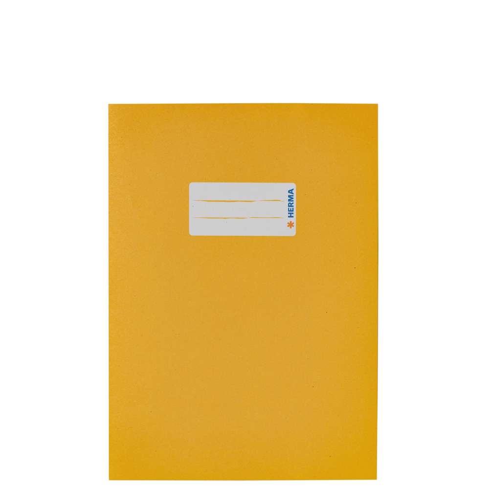 Heftumschlag Papier, A5 gelb