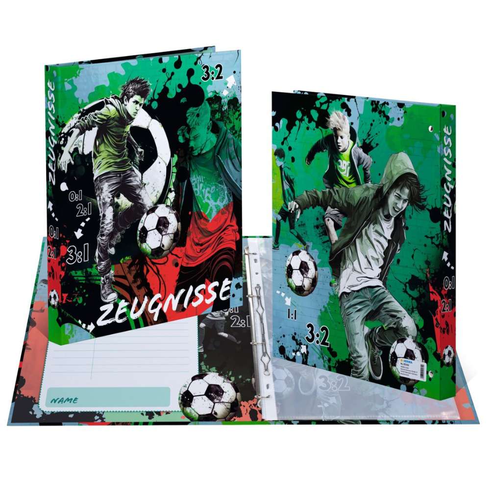 Herma Zeugnisringbuch, verschiedene Motive & Farben