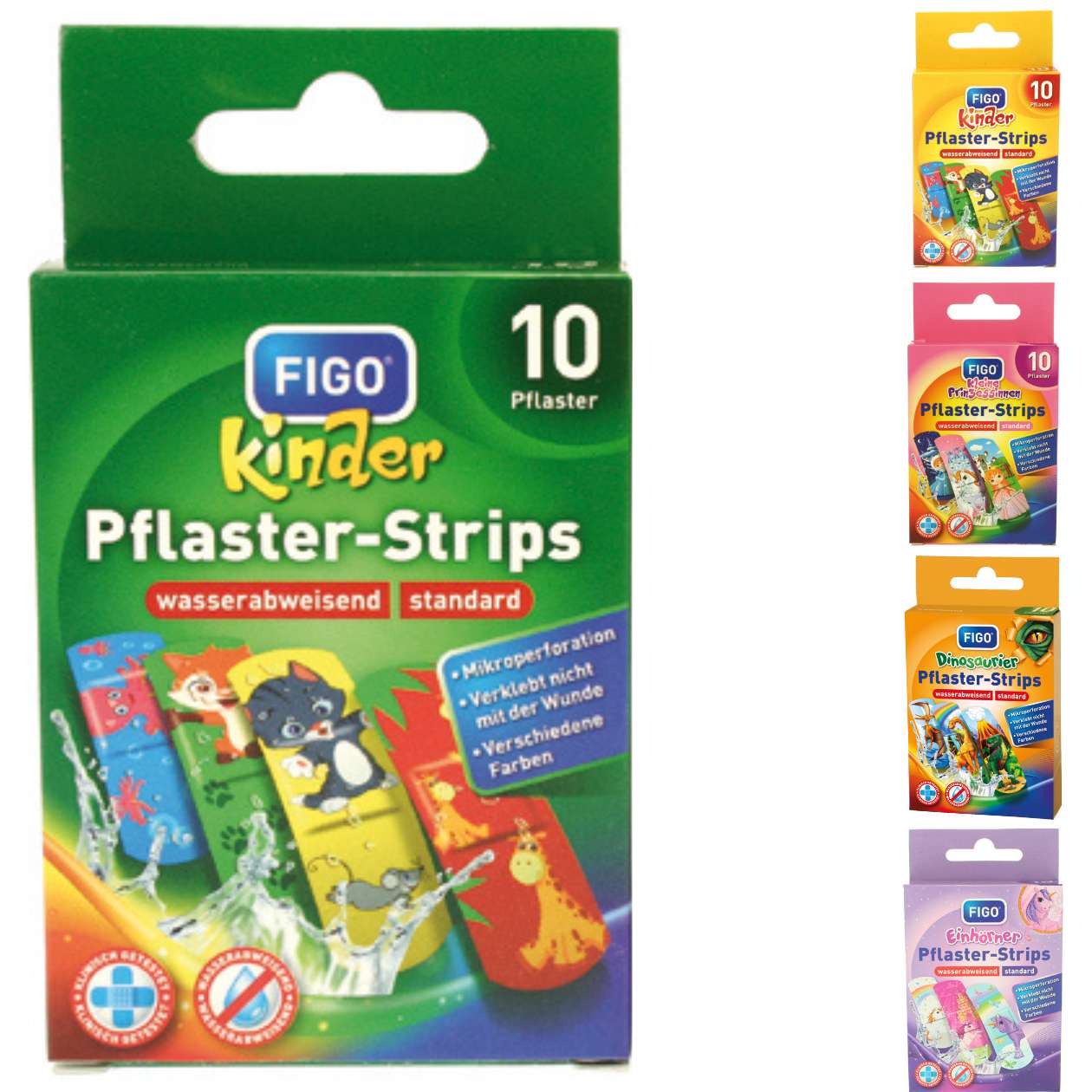 Pflaster Kinder, verschiedene Motive