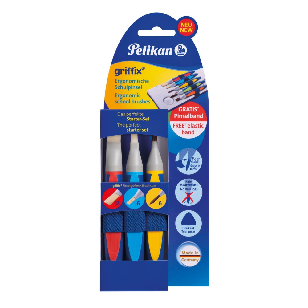 Pelikan Pinsel griffix, 3er Set