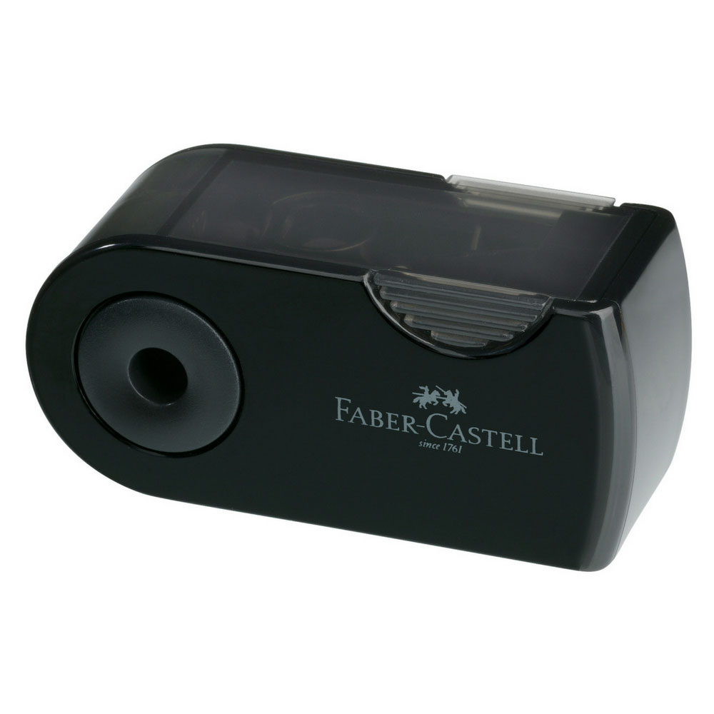 Klappspitzer Sleeve Mini schwarz, Faber-Castell