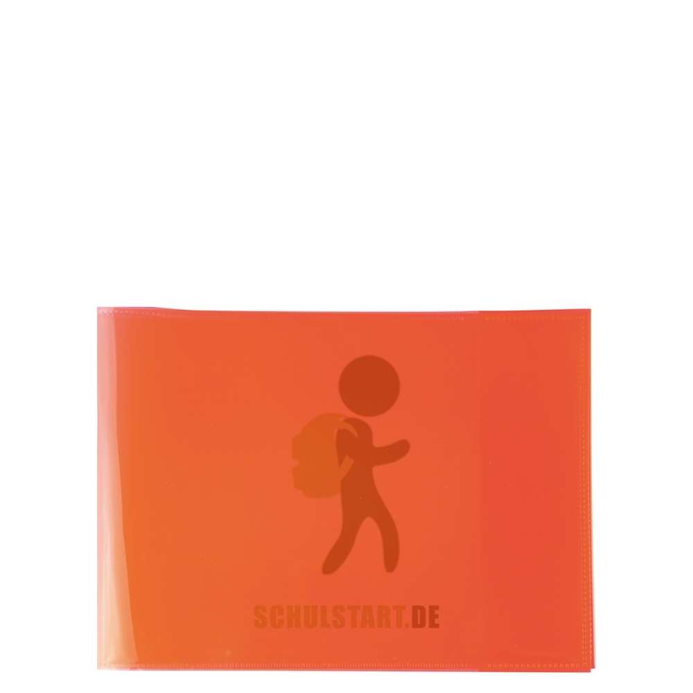 Schulheft Umschlag A5 quer rot, extrastark, Herma