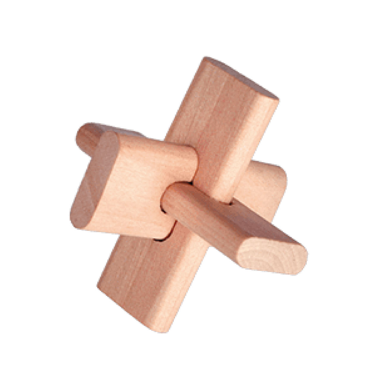 Geduldspiele Holz, 1 Stück, sortiert