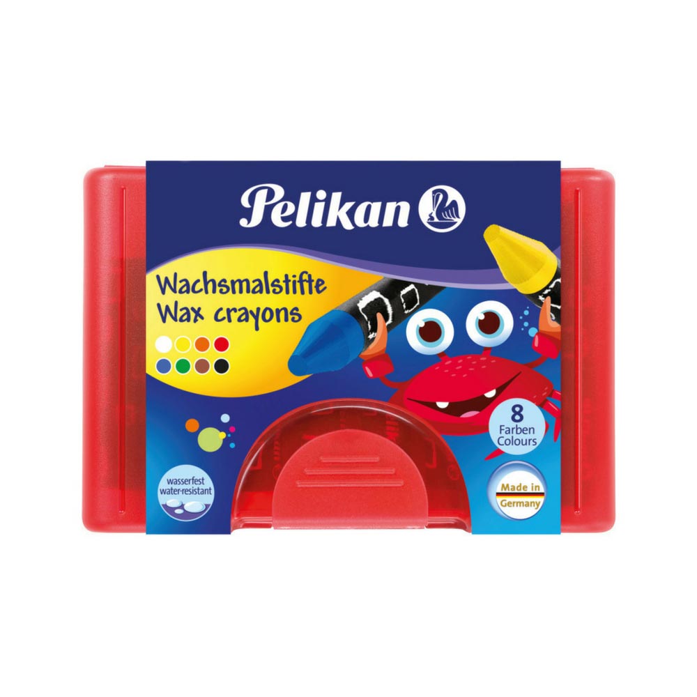 Pelikan Wachsmaler rund, wasserfest