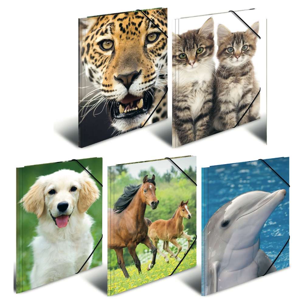 Zeichenmappe A4, Hunde (PP)
