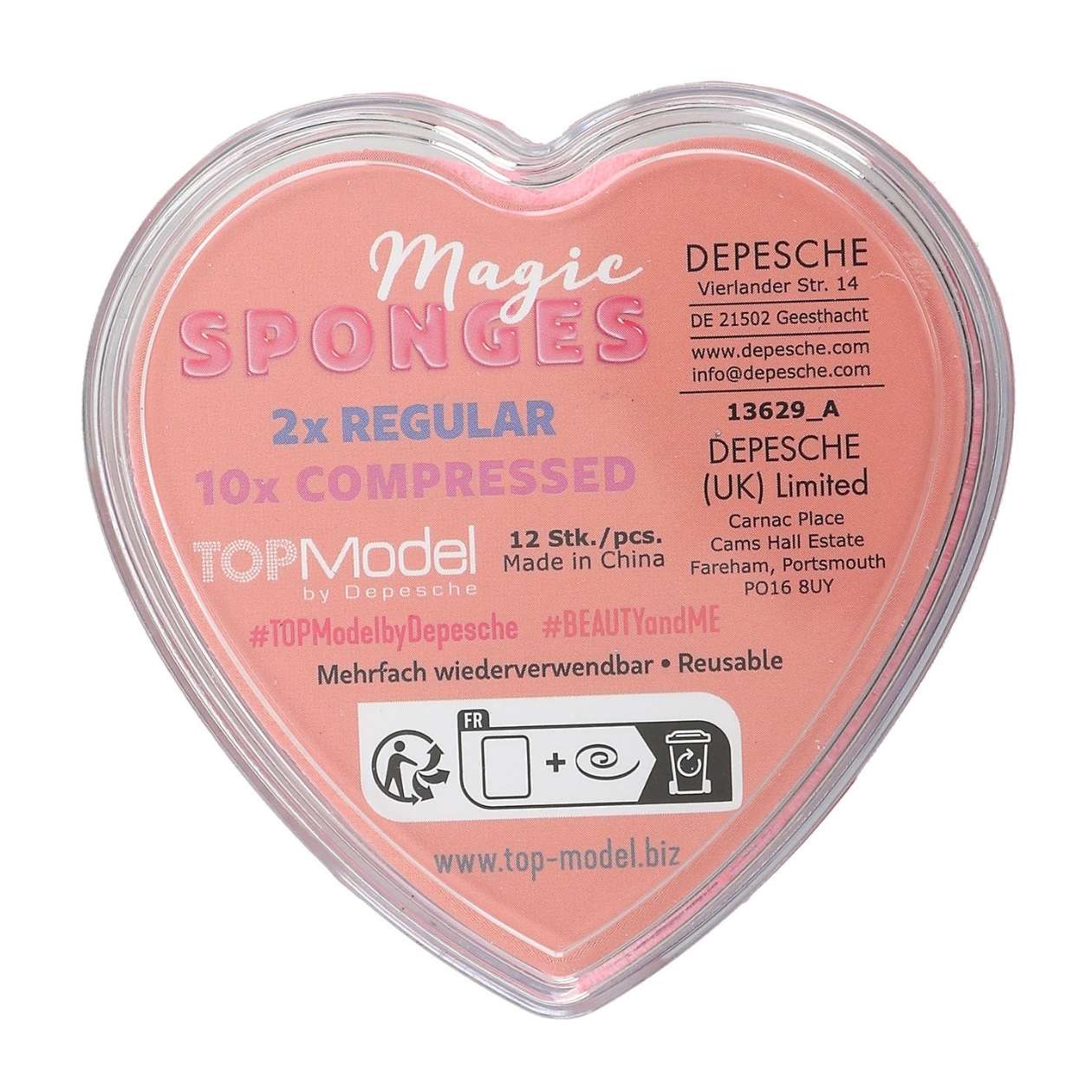 12 Magische Schwämmchen TOPModel, Beauty & Me