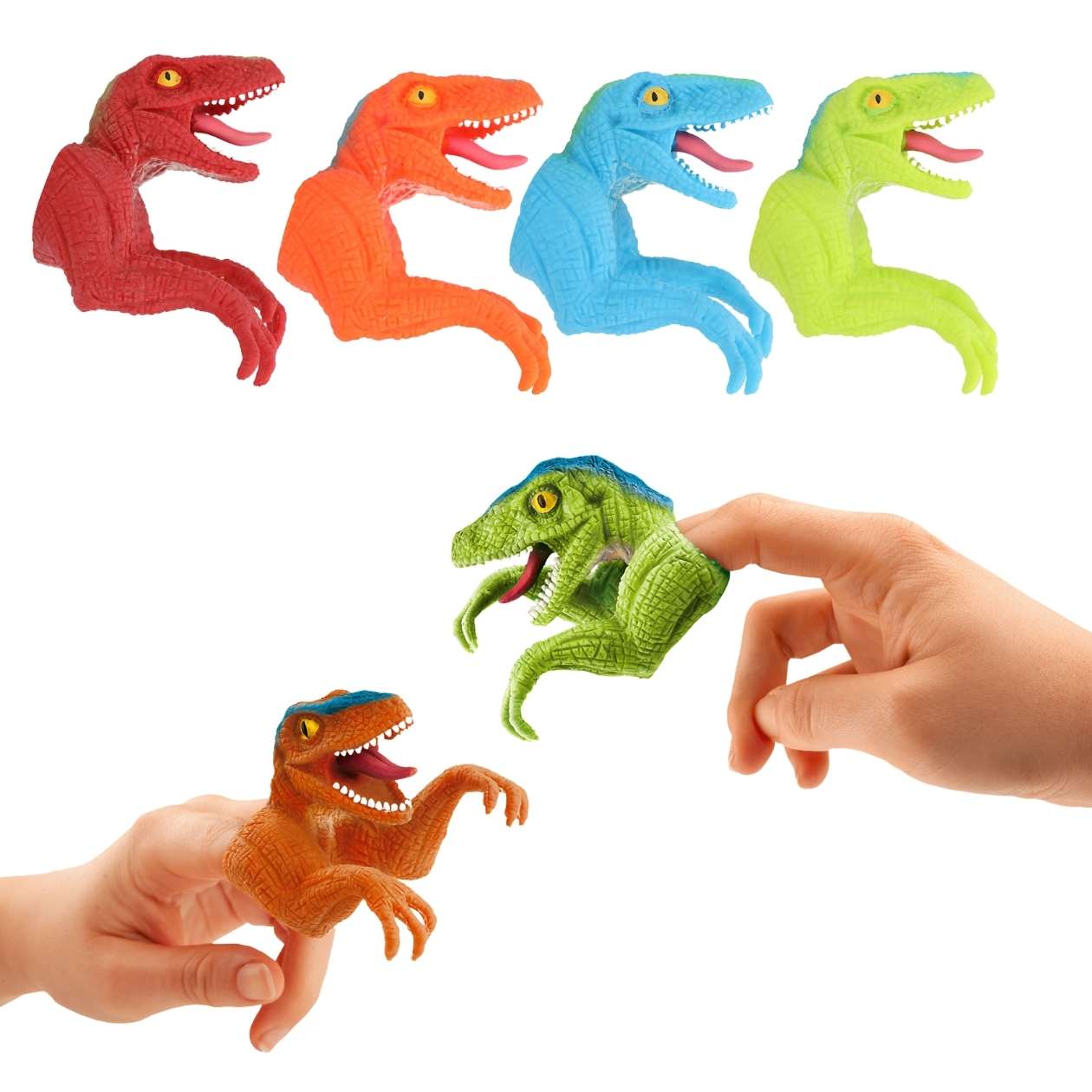 1x Dino World Crawler, farbig sortiert
