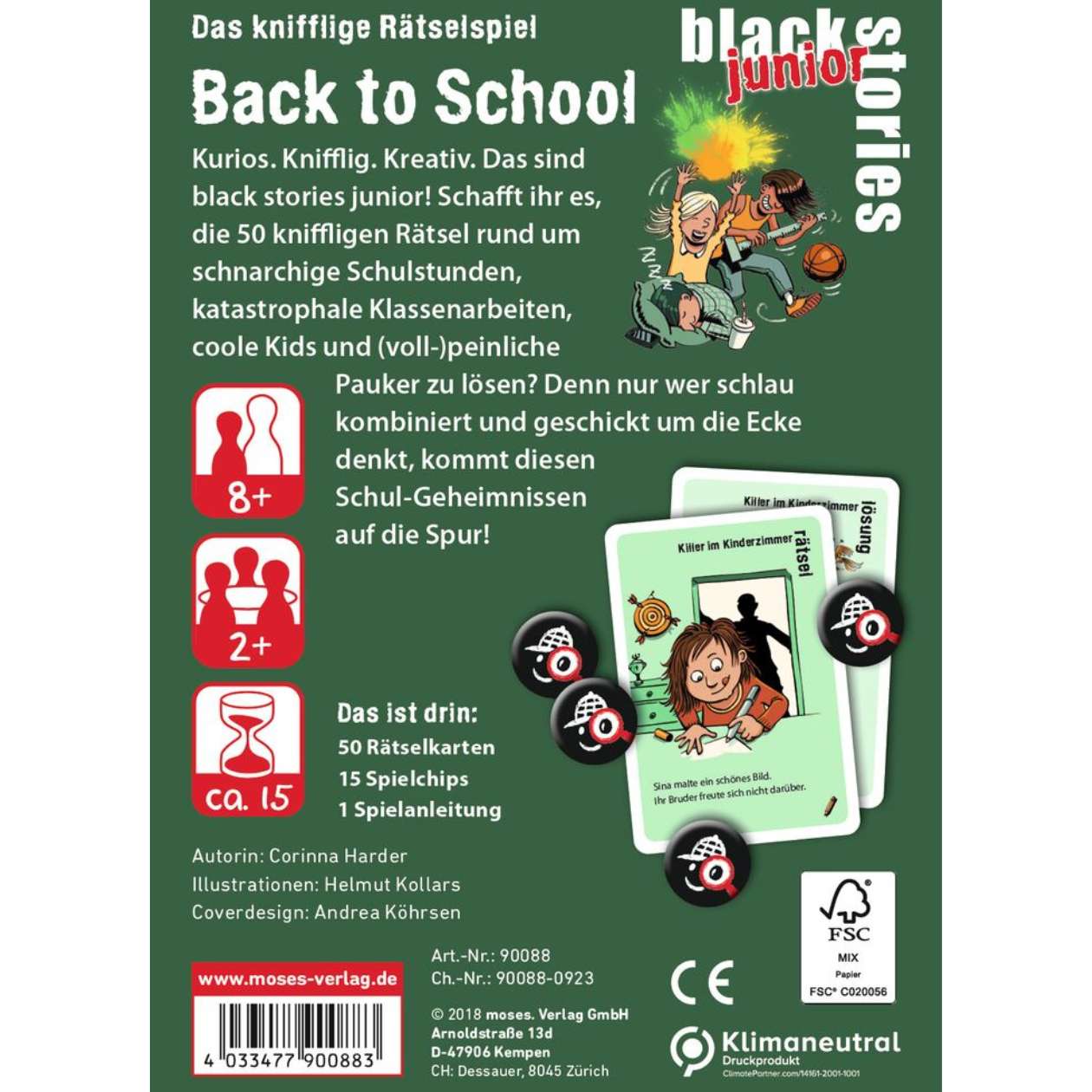 black stories junior, Back to School
