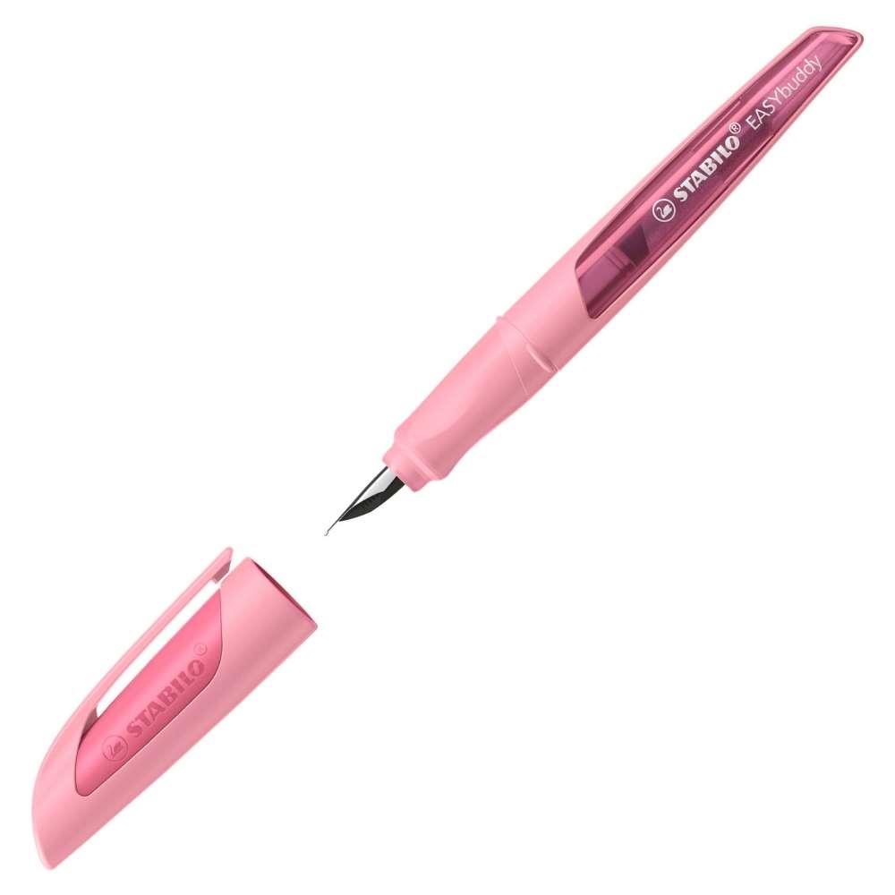 Stabilo Füller EASYbuddy pastell Feder M, Rosiges Rouge